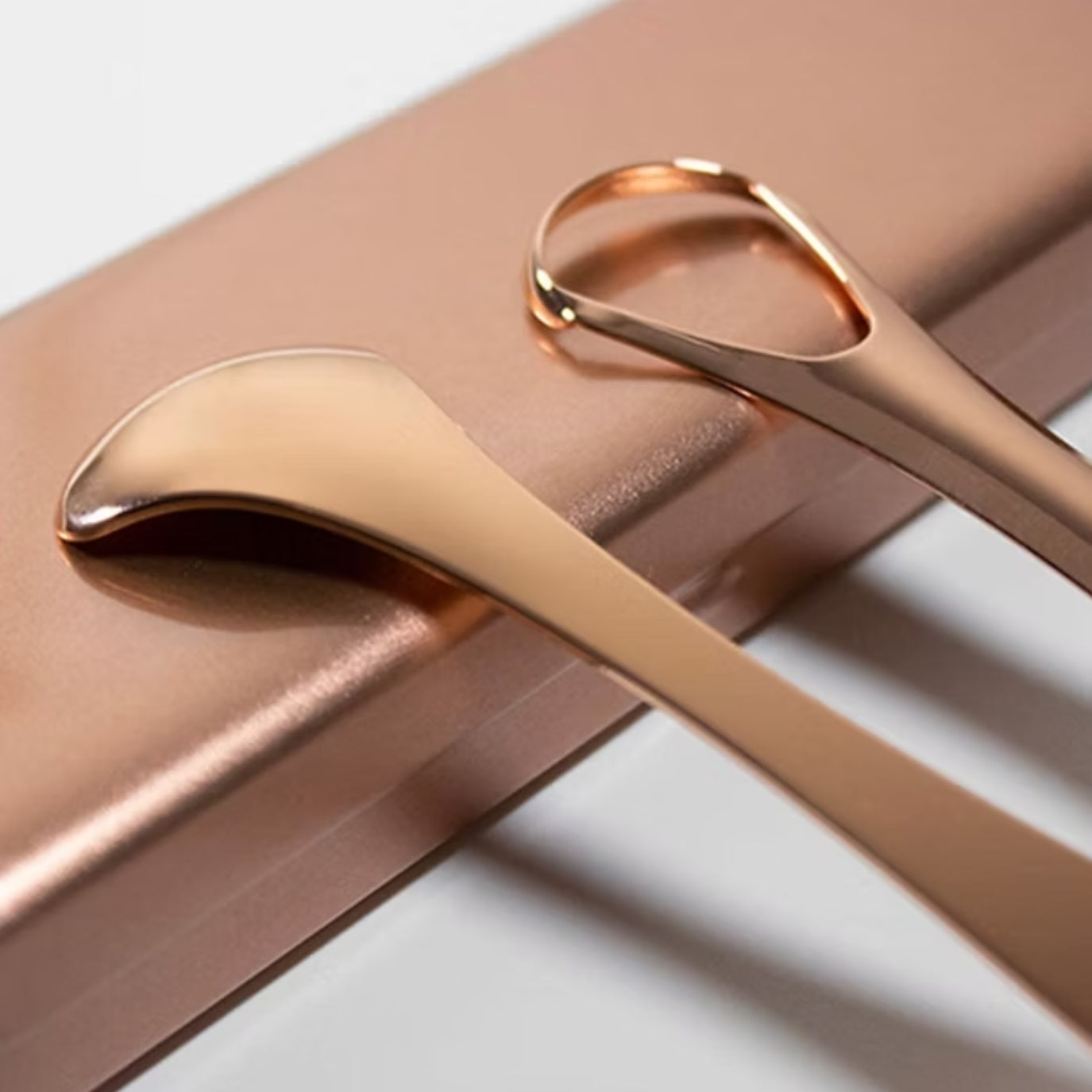 Tongue Exfoliator - Rose Gold